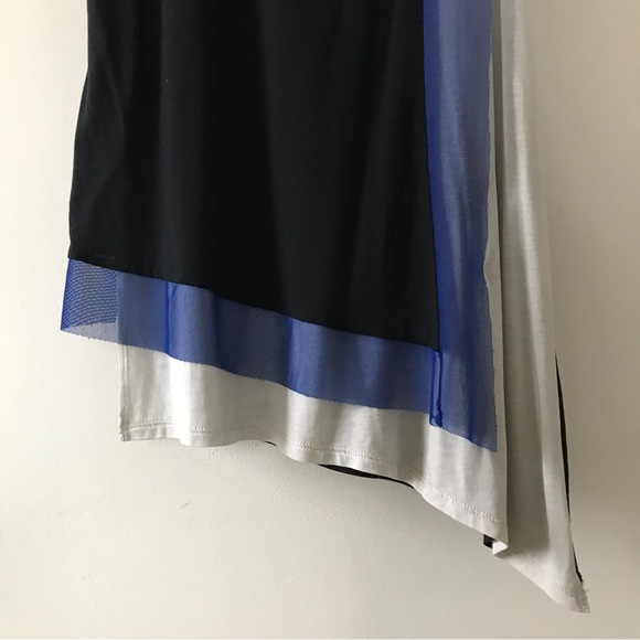 BCBG Layered Asymmetrical Hem Tank Top - Picture 6 of 7